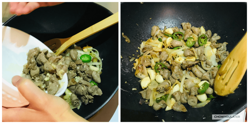 Chicken Gizzard Recipe Yummy Korean Stir Fry Chow You Later