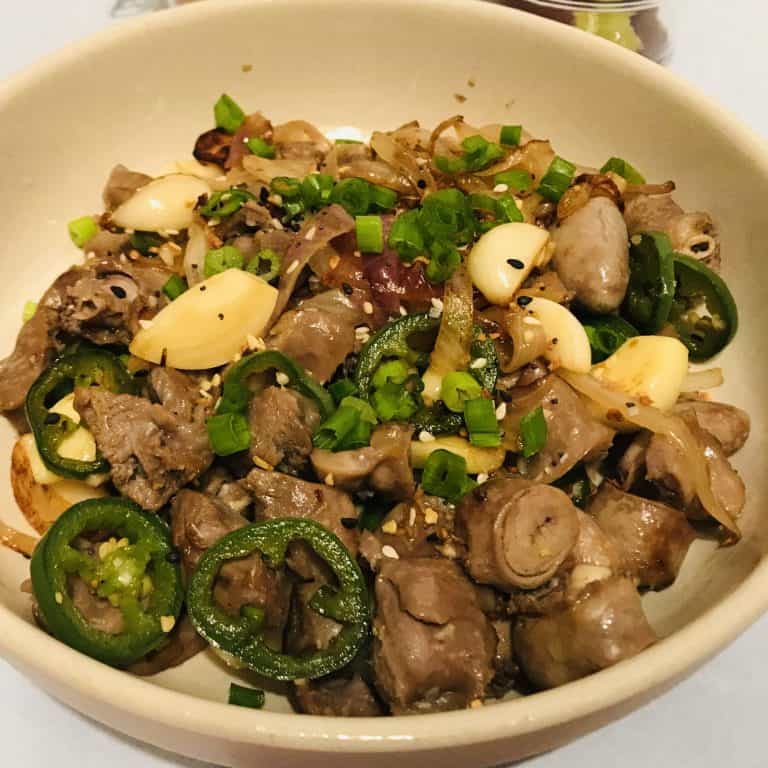 Chicken Gizzard Recipe Yummy Korean Stir Fry Chow You Later