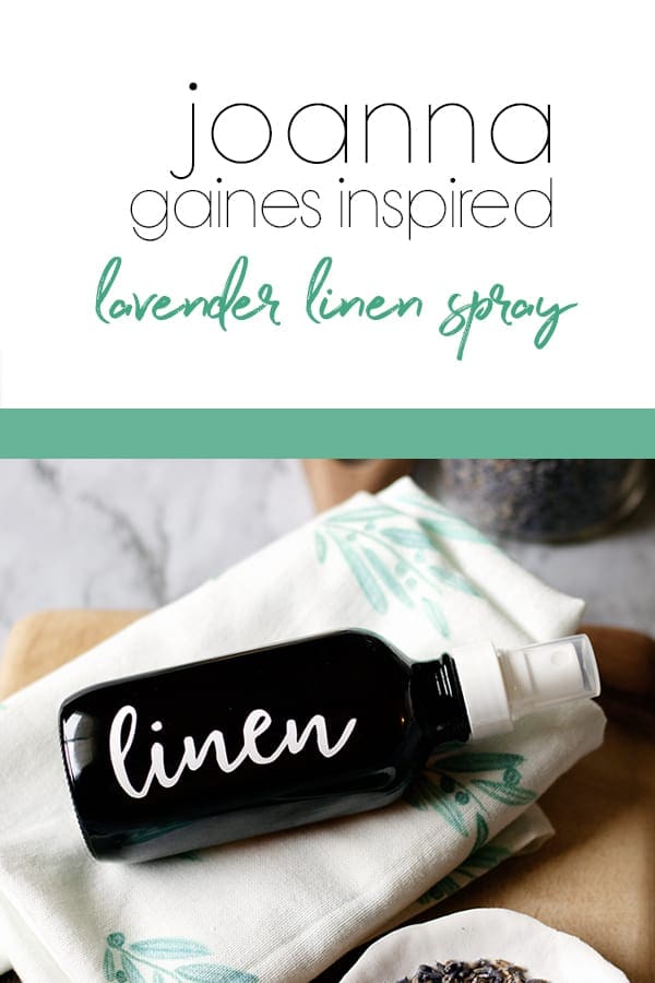 Joanna Gaines Inspired Diy Lavender Linen Spray