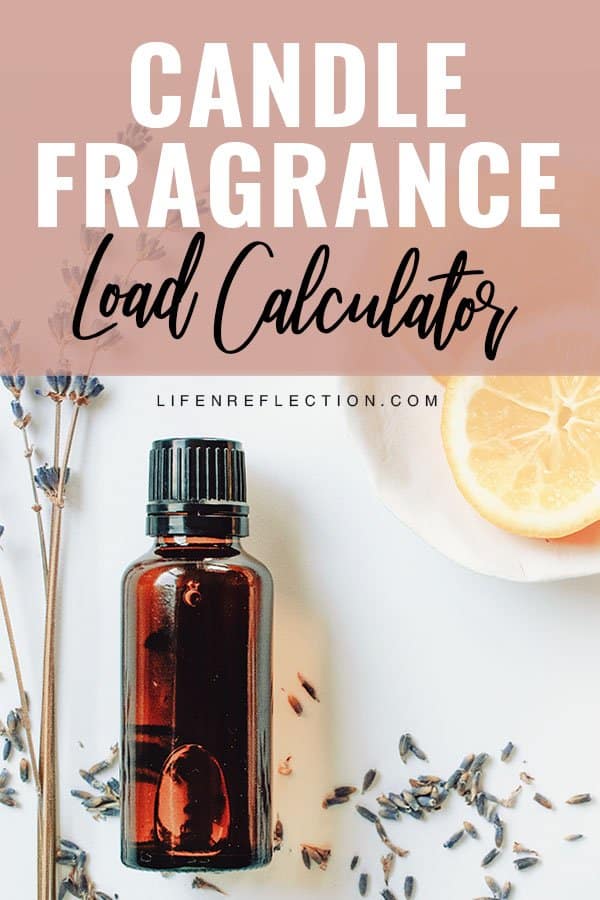 Candle Making Fragrance Load Calculator All Candle Fragrance Types
