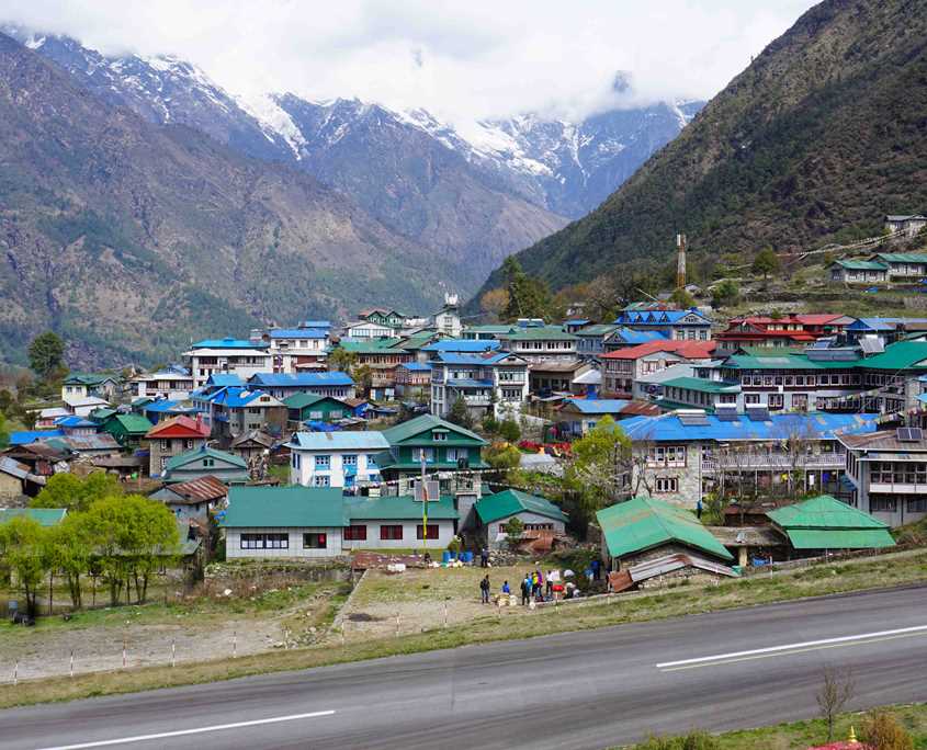 Lukla is the village that you fly into when starting an Everest Base Camp trek