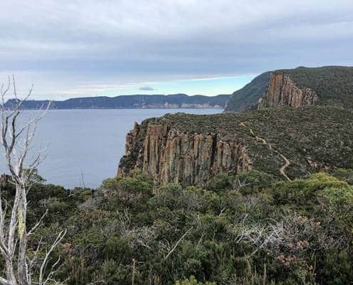 Beautiful coastal views at Cape Hauy on the Three Capes Track