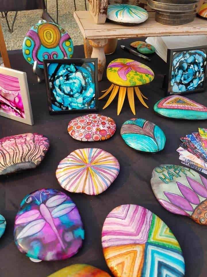 Beginner's Guide to using Alcohol Inks on Rocks