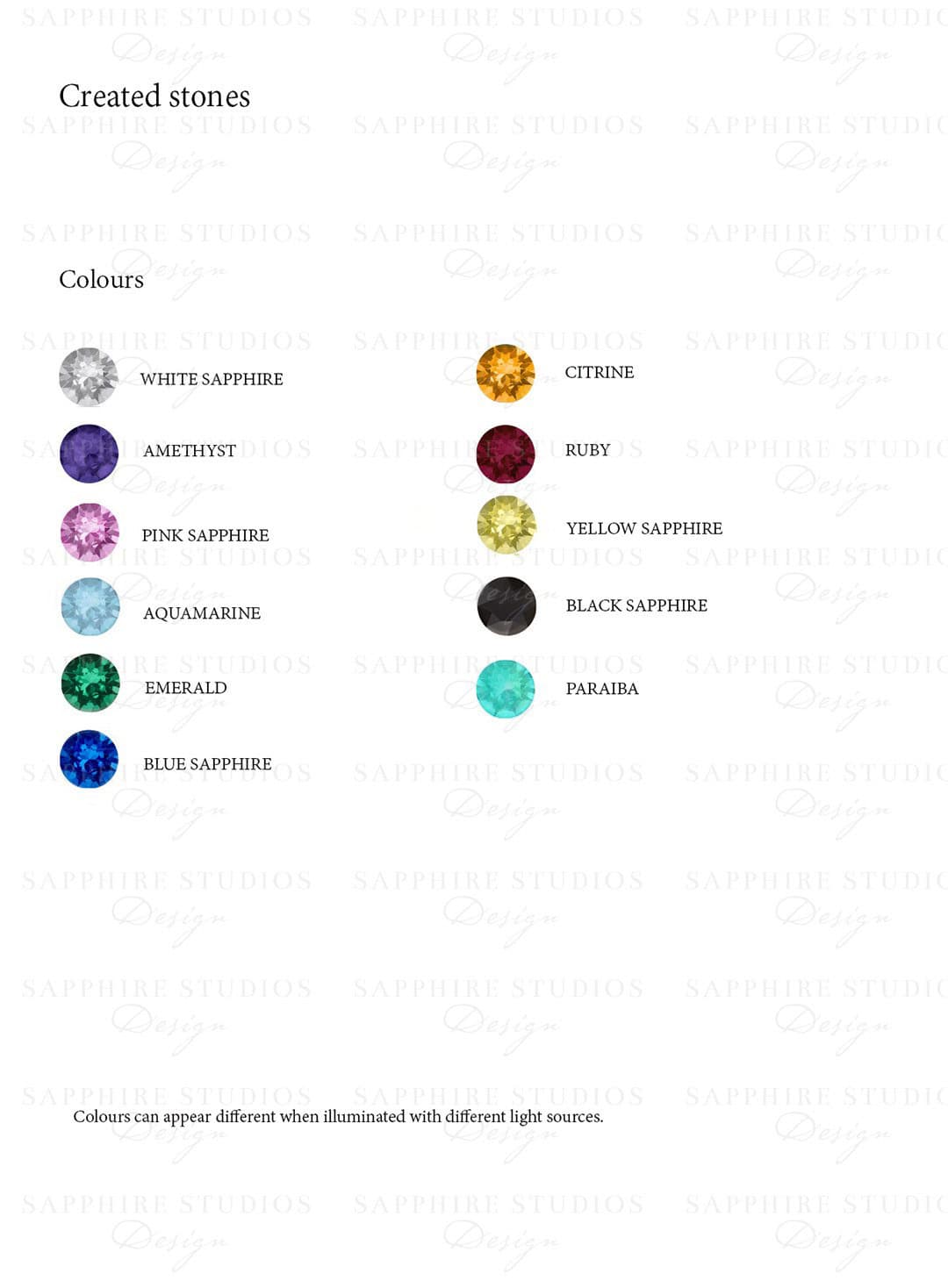 created-stones
