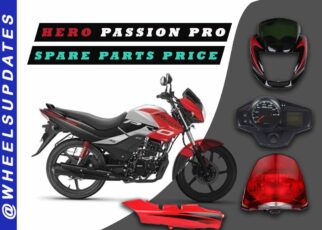 hero passion pro parts price