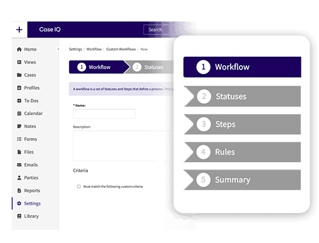 illustration screenshot of workflows