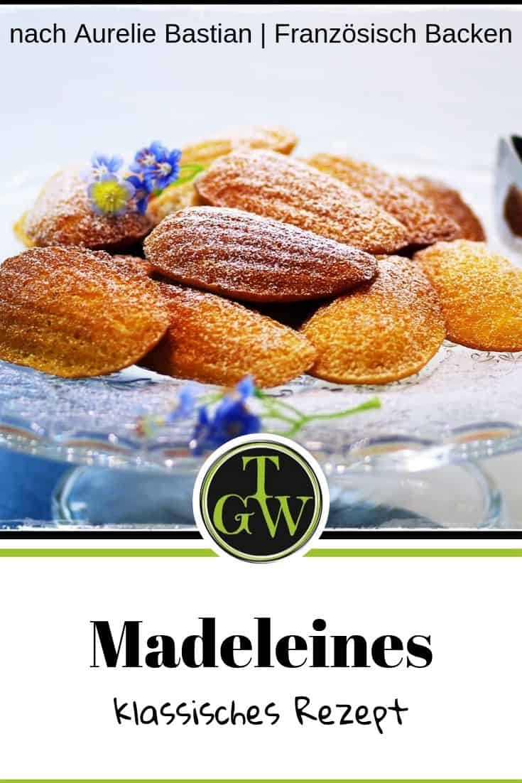 Madeleines ohne Mandeln - Pinterest - Foodblog Topfgartenwelt