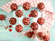 Valentinstag Cake Pops überzogen mit Candy Melts - Foodblog Topfgartenwelt