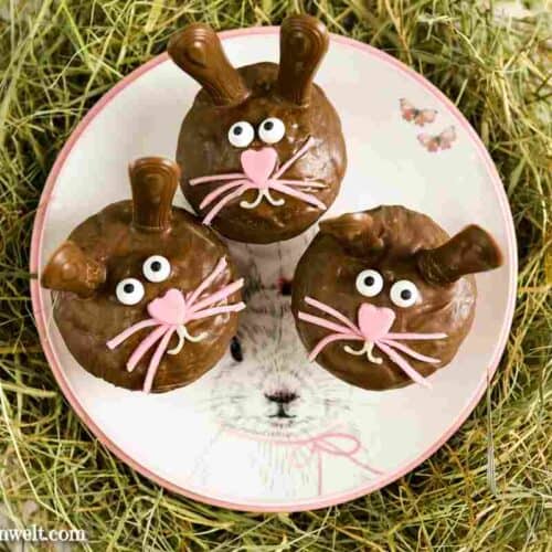 Osterhasen Muffins mit Ohren - Foodblog Topfgartenwelt