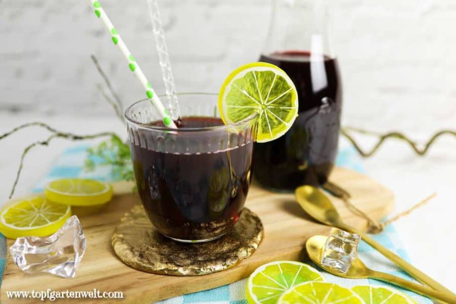 Holundersaft selber machen nach Omas Rezept - Foodblog Topfgartenwelt