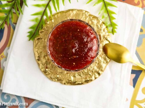 Köstliche Feigen Birnen Marmelade selber machen