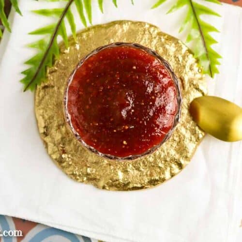 Raffinierte Feigenmarmelade mit Zitrone und optional Rotwein zubereiten