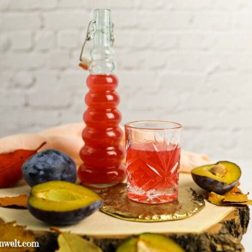 Zwetschgenlikör selber machen mit Wodka
