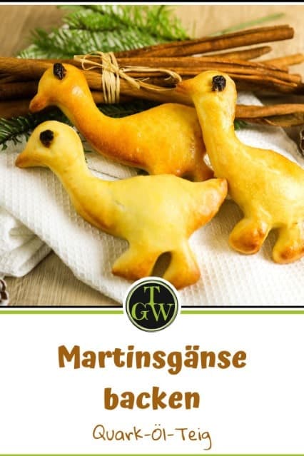 Martinsgänse backen - Pinterest - Foodblog Topfgartenwelt