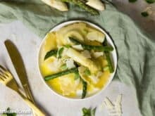 Spargel Ravioli mit Ricotta und Parmesan - Foodblog Topfgartenwelt