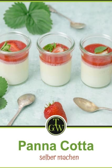 Panna Cotta - Pinterest - Foodblog Topfgartenwelt
