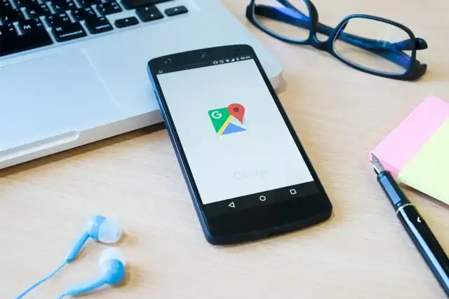 A Sydney local business Google Business Profile open on a phone
