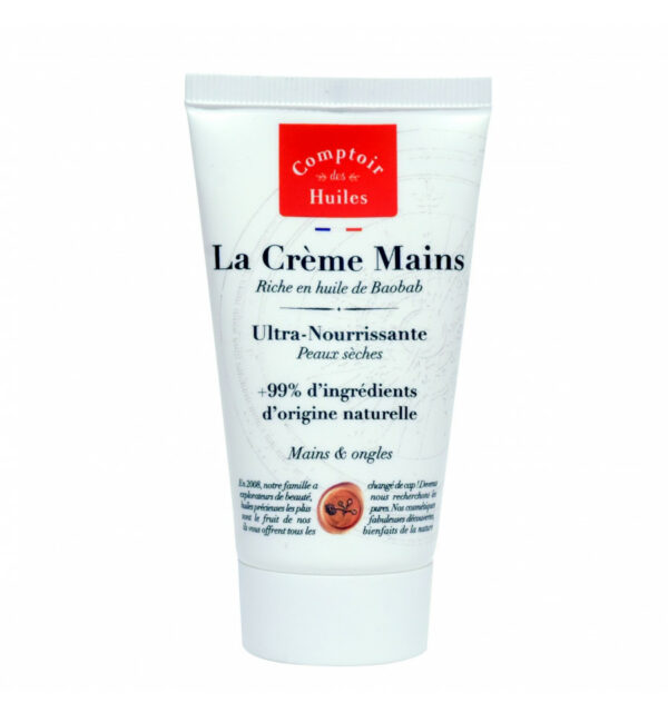 Comptoir des Huiles - Crème main à l'huile de baobab