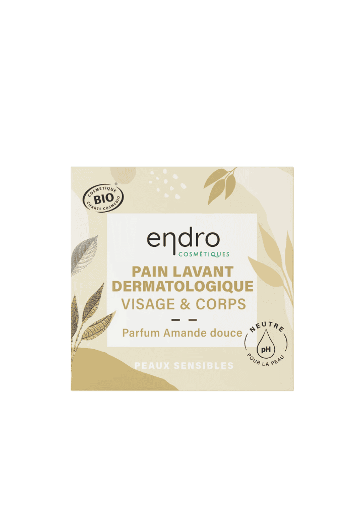 pain lavant dermatologique amande endroit