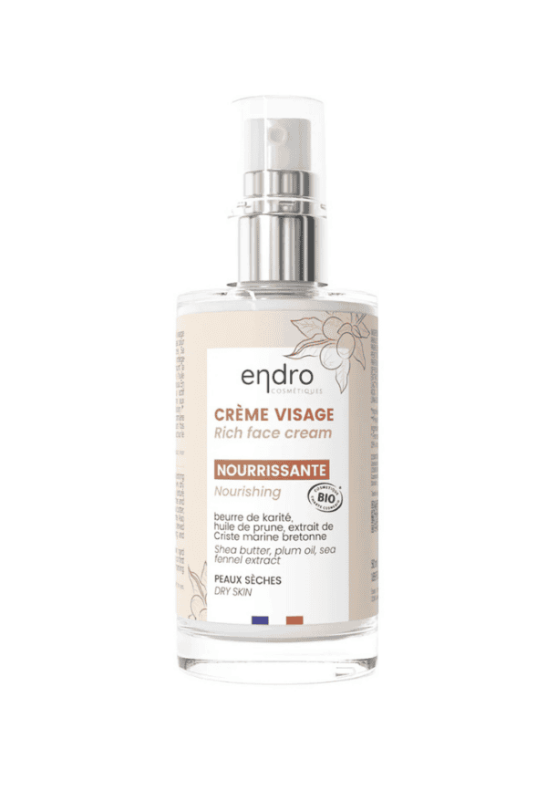 Crème visage nourrissante endroit