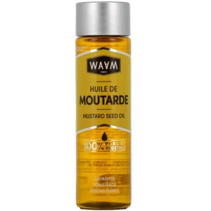 huile de moutarde de chez waam