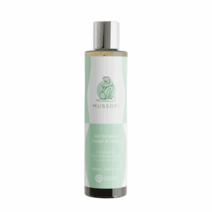gel lavant exfoliant visage et corps mussofi