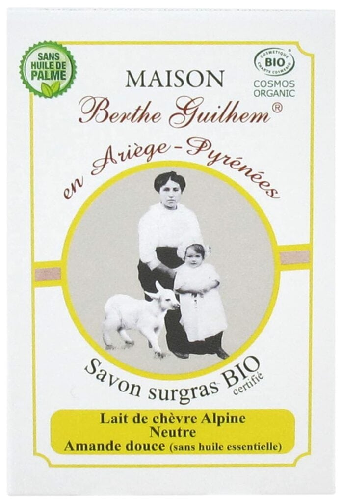 Savon berthe guilhem chevre et amande douce | Ivoire & Ben La Boutique