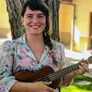 Image of Sophie Bell with Uke