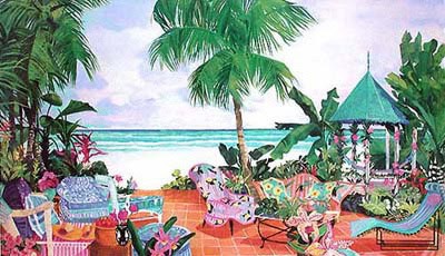 Gazebo Coast Poster 22″x37″ - Eileen Seitz Fine Art, Inc