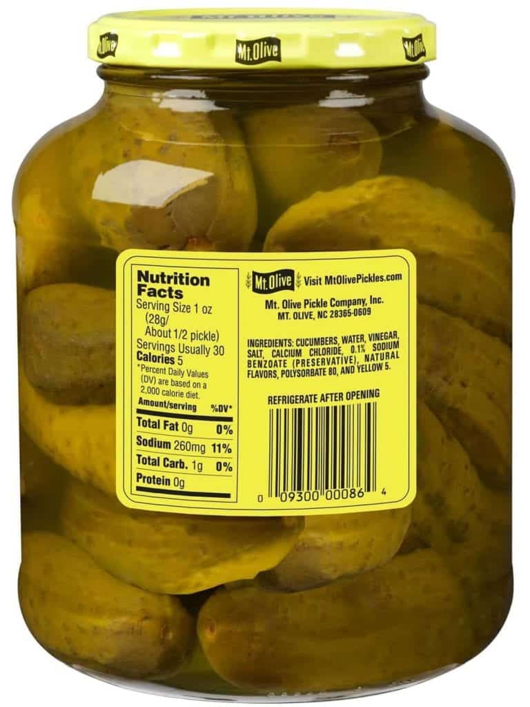 Kosher Dill Sandwich Slims Pickles, 16 Fl Oz