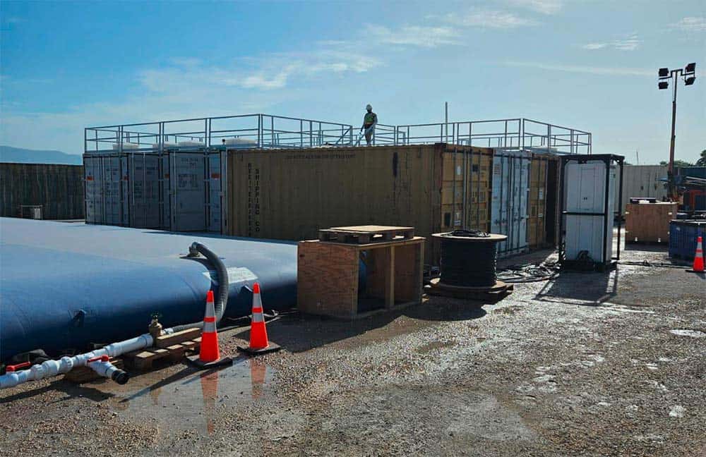 ClearFox mobile wastewater treatment plant