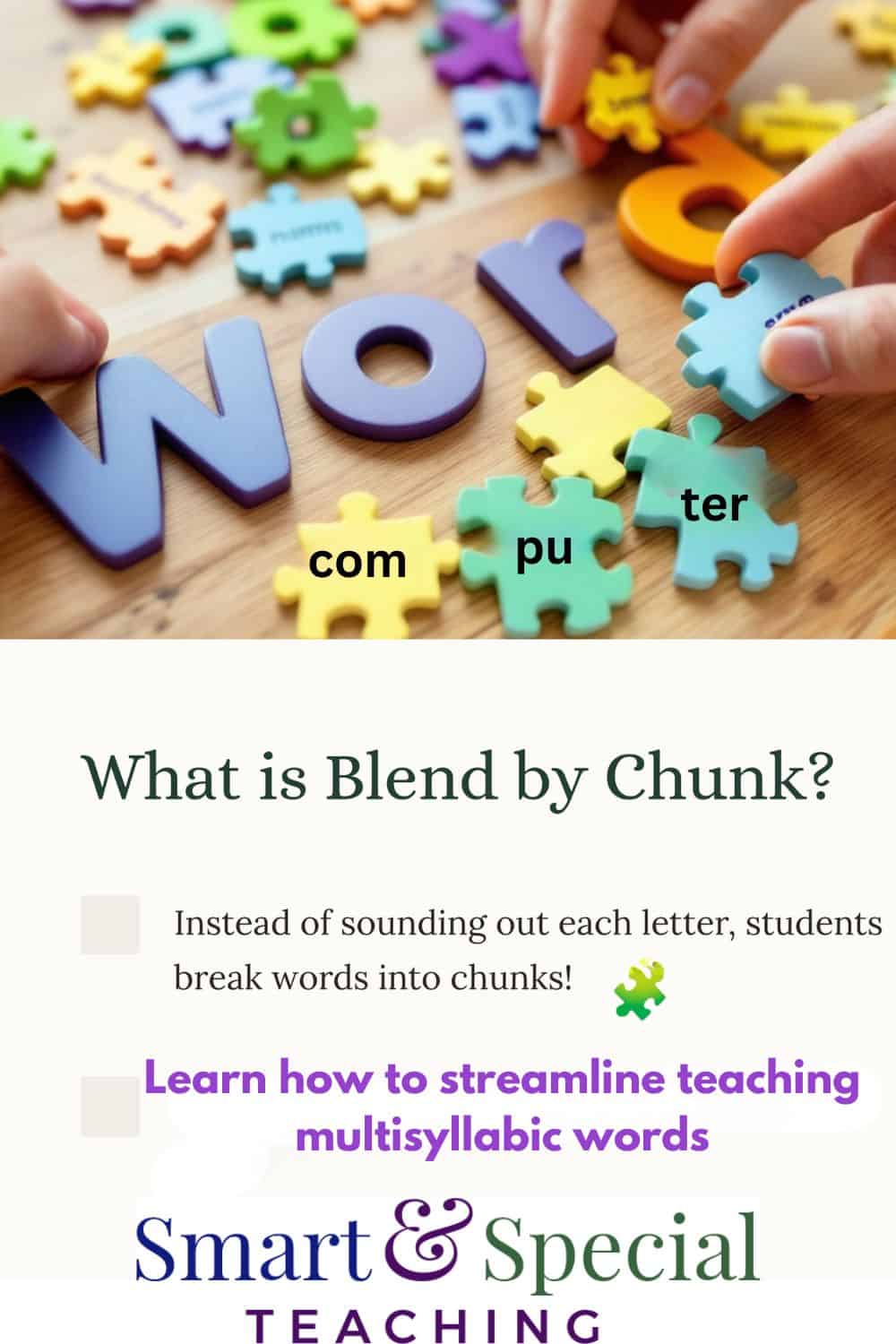 Teaching Multisyllabic Words Blend by Chunk: A Game-Changing Strategy for