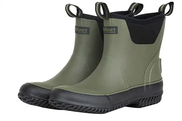 Men's Chausson Deck Boots OD Green Black ProSport Outdoors