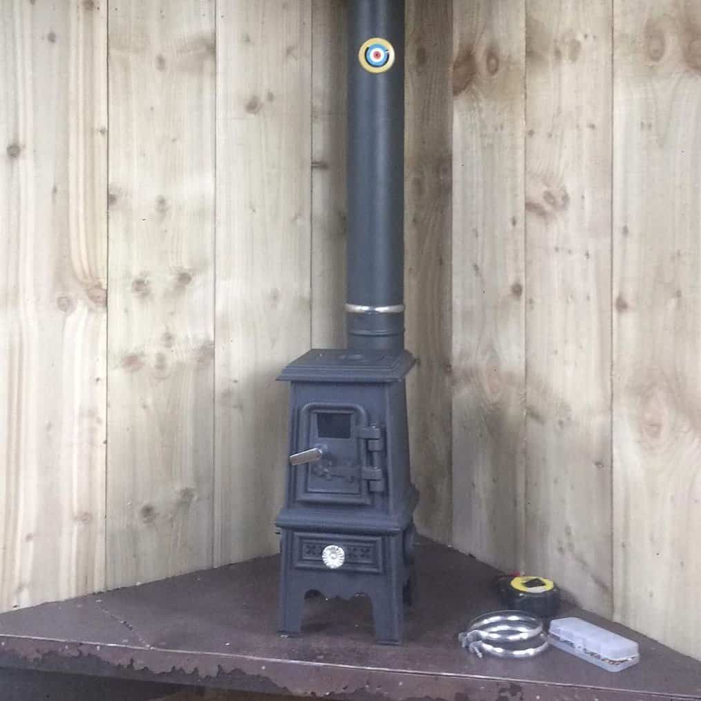 pipsqueak stove for shed