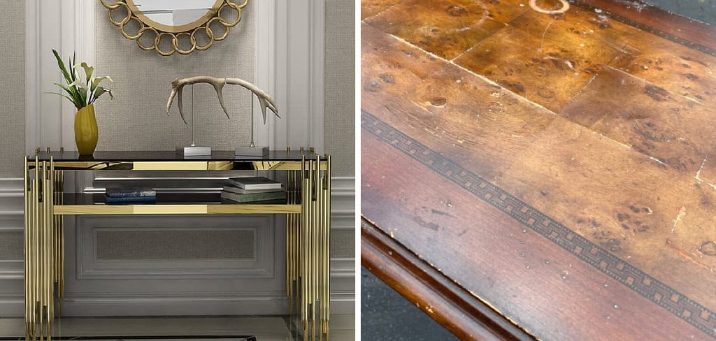 How to Repair Console Table
