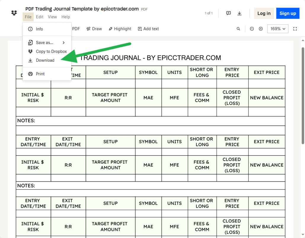 top-4-free-trading-journal-templates-ramp-your-trading-to-the-next-level