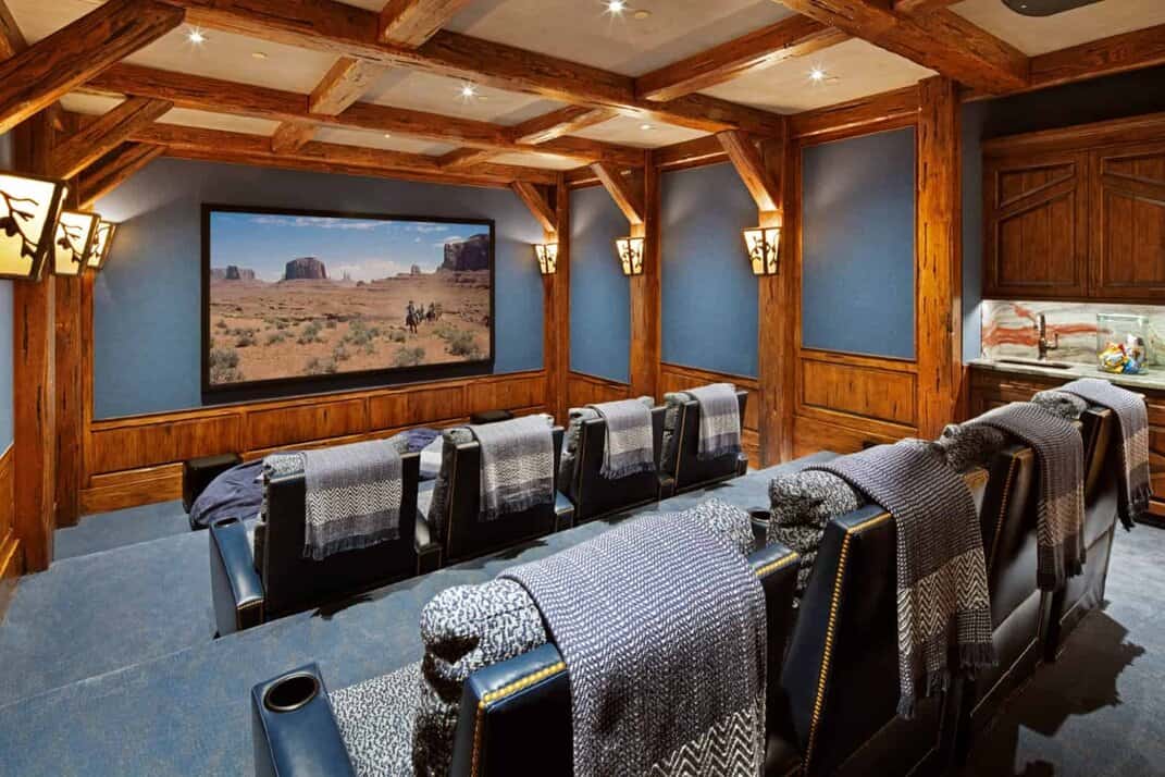 Rustic Home Theater Build Threads