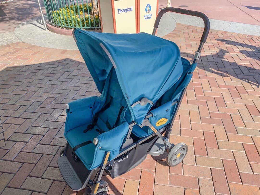 Disneyland Debuts New Double Seat Rental Strollers to Comply with Size  Restrictions
