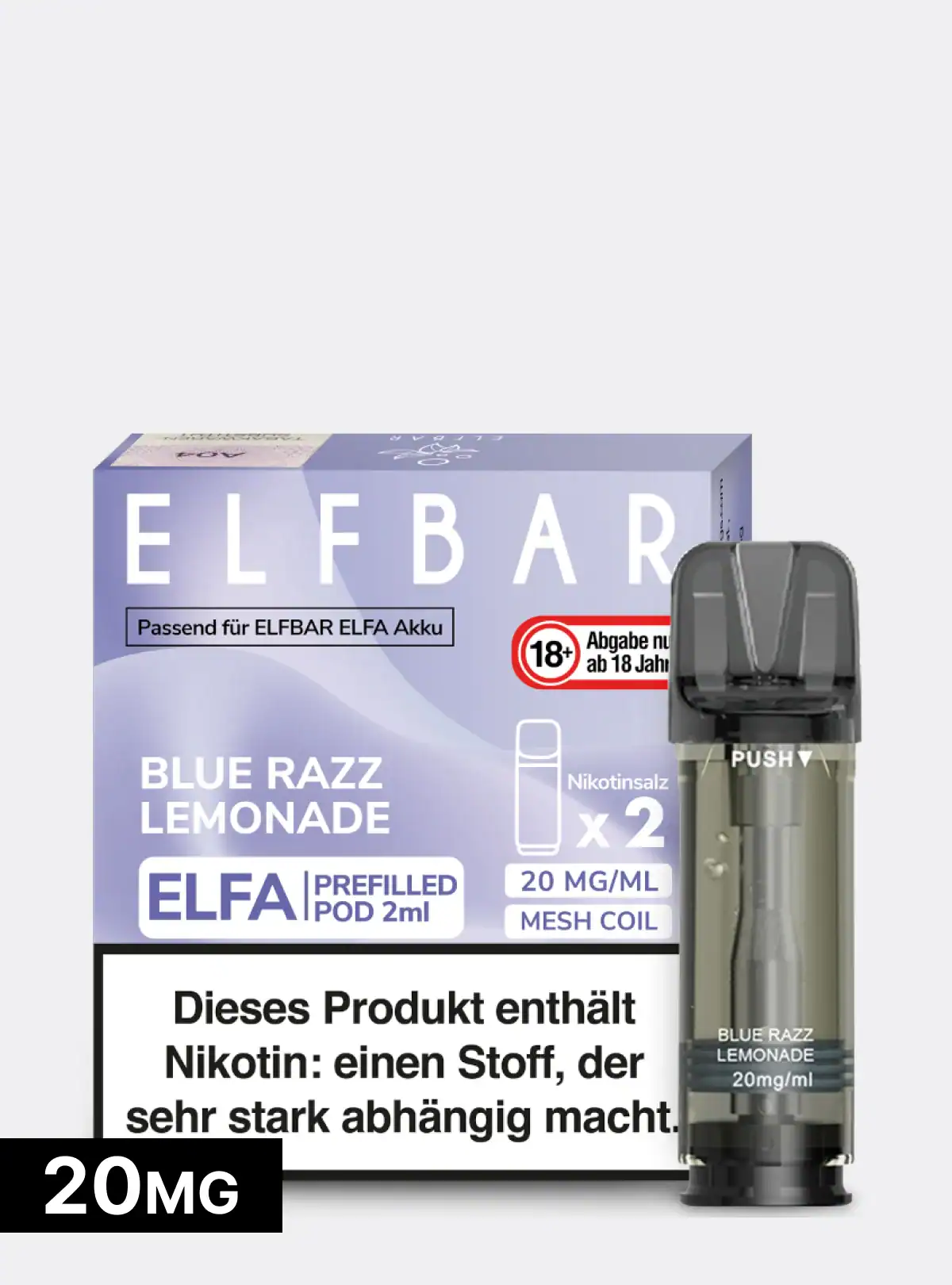 ELFBAR Pods Alle Sorten ab 6,49 € – Original, Beste Auswahl