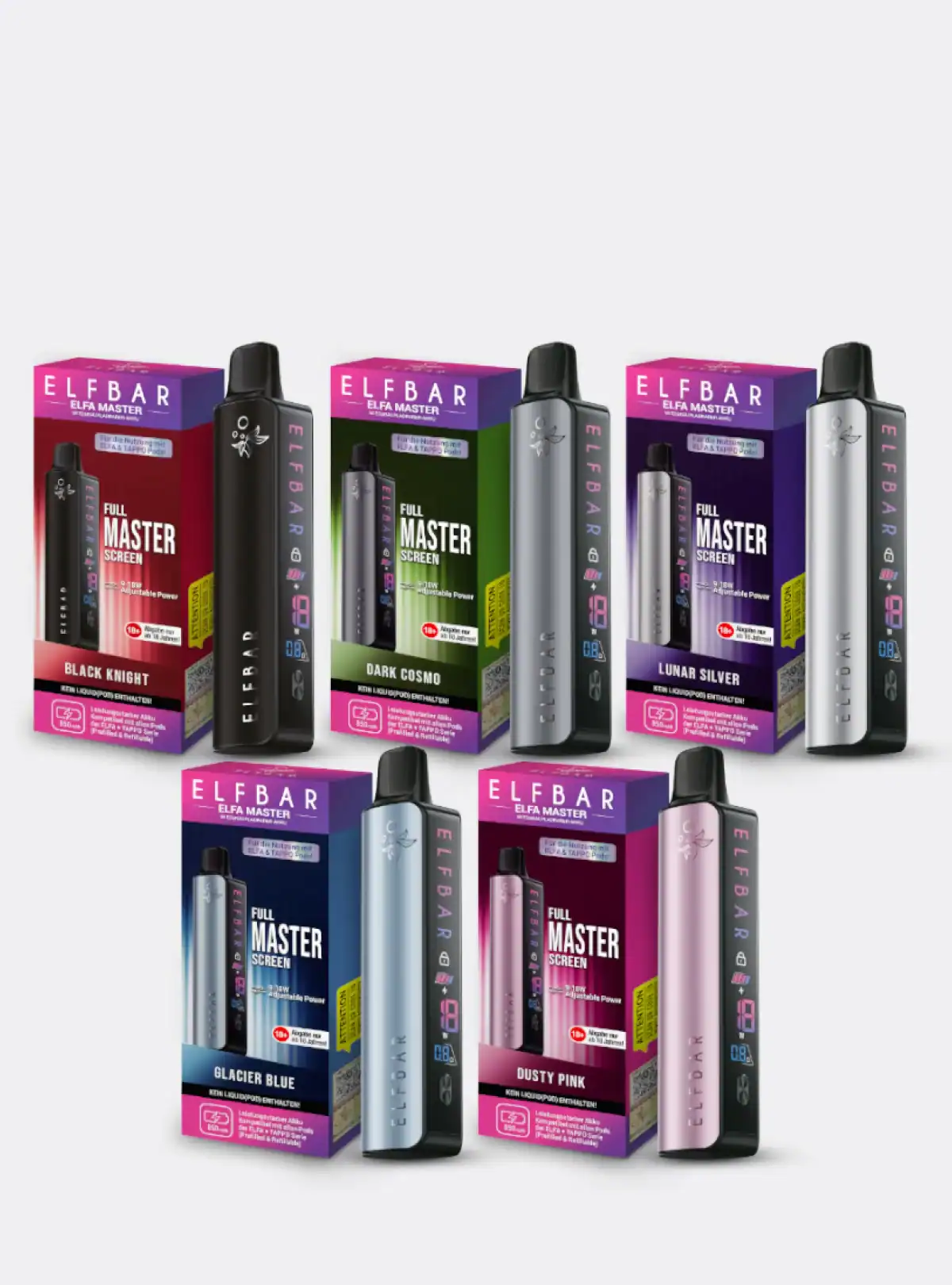 ELFBAR ELFA Master | 850 mAh Akku & Display | Beste Preise ab 10,99 €
