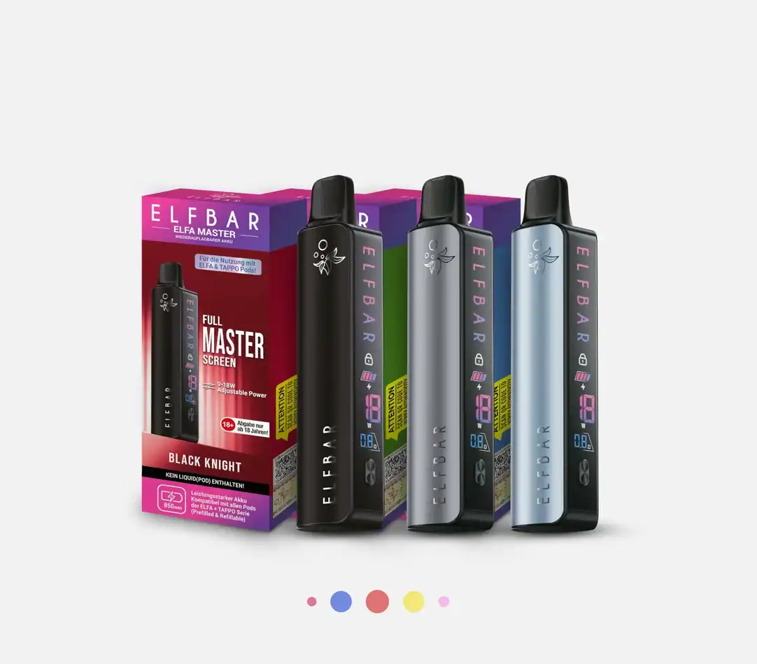 elfbar elfa master akku Detachable Battery ELFA MASTER Stein Limited Edition-From Stein To  Masterpiece Elf Bar Elfa Master Pod System Kit 850mah 18w 2