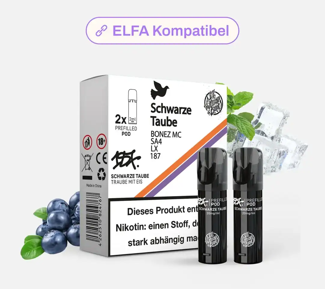 187 Prefilled Pods | 18 Sorten | 20mg | 6,90€