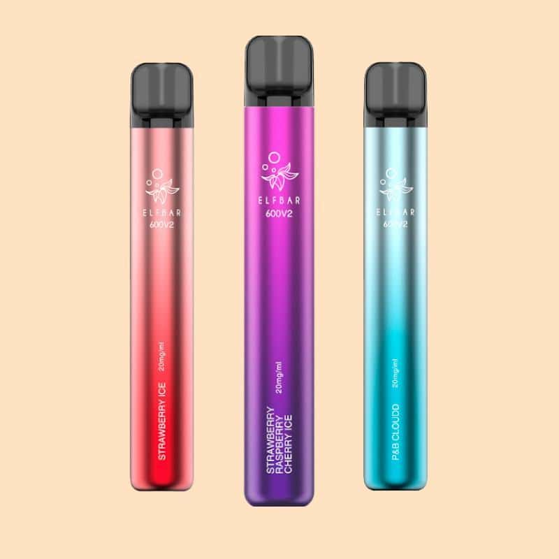 ELFBAR 600 V2 Einweg E-Zigarette 20 mg/ml Nikotin 600 Züge