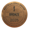 Broze Zeronimo Grüner Veltliner bei Austrian Zero Award Bronze Medaille