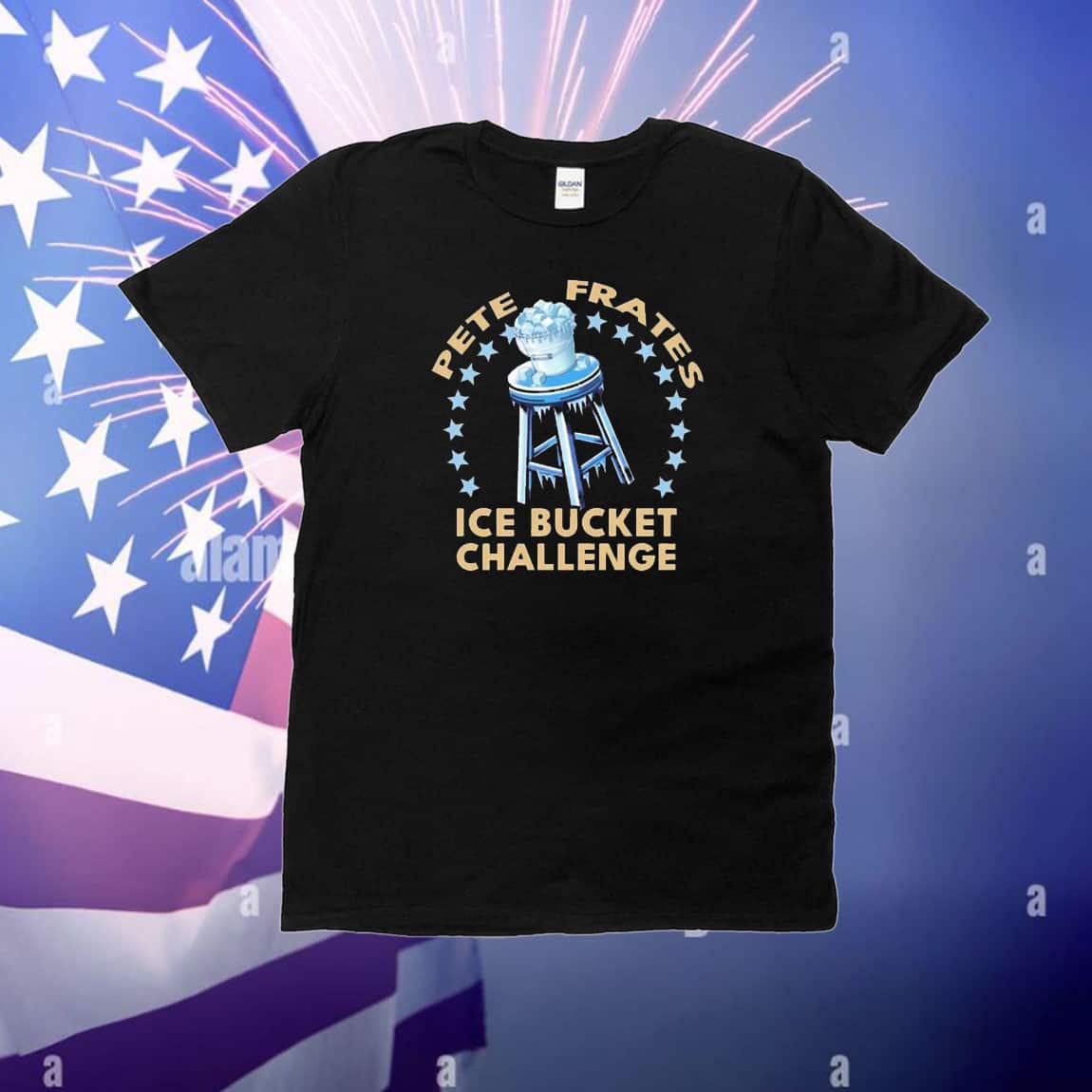 Official Pete Frates Ice Bucket Challenge T-Shirt