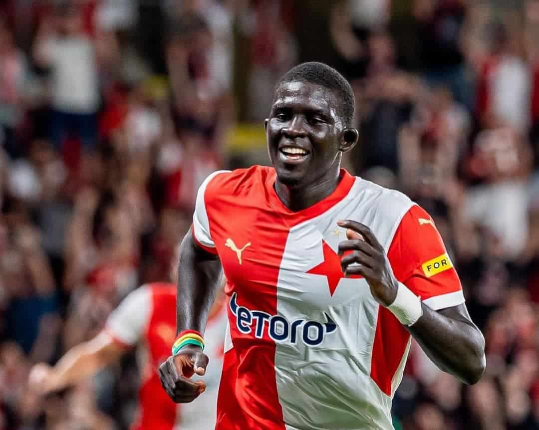 Slavia Prague : El Hadji Malick Diouf, la révélation qui menace Lille en Ligue des Champions - wiwsport