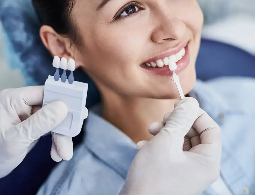in-office teeth whitening in Valenica