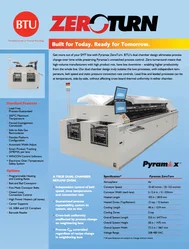 Pyramax ZeroTurn 듀얼 챔버 리플로우 오븐 | BTU