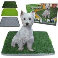 Hondenpotje, indoor hondentraining potje, klein hondentoilet indoor indoor peuter training, hondentoilet potjestrainer, puppy -padhouder, met een
