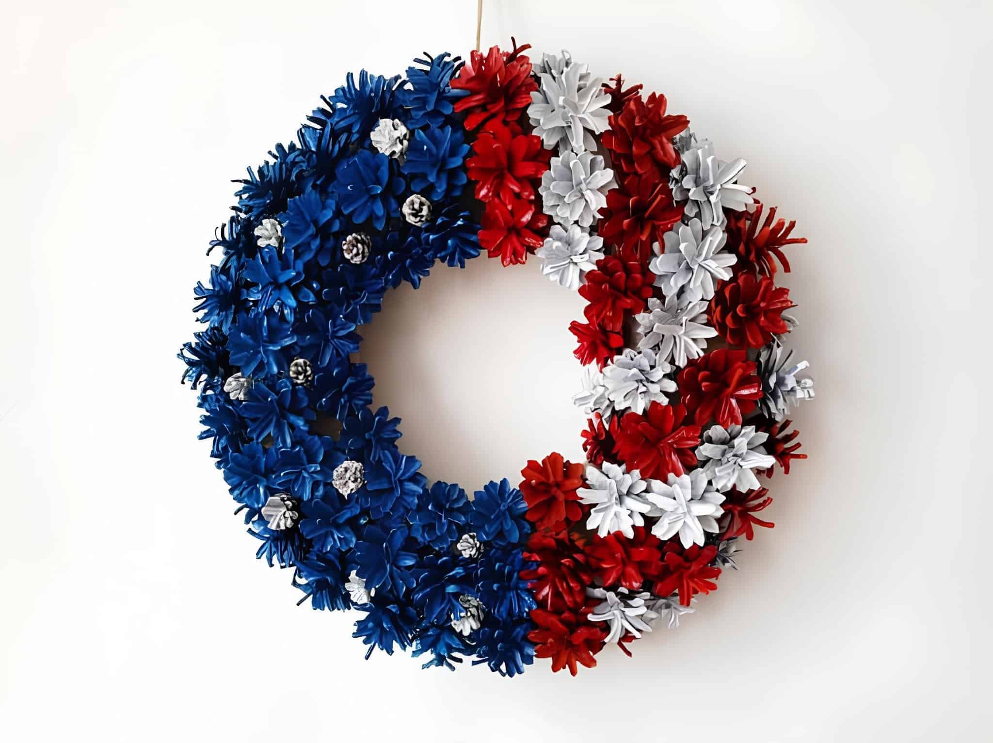 100+ 4th of July Wreaths to Celebrate America with Style